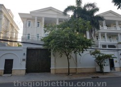 Cho thuê biệt thự mặt tiền Nguyễn Văn Hưởng 600m2 có 8 phòng