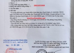 Bán đất thổ cư mặt tiền Lê Văn Miến Thảo Điền