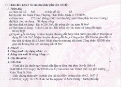 Bán đất mặt tiền 69 Xuân Thủy Thảo Điền Quận 2