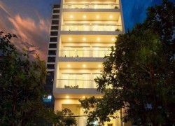 Bán tòa nhà căn hộ dịch vụ mặt tiền đường Quốc Hương Thảo Điền